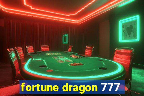 fortune dragon 777